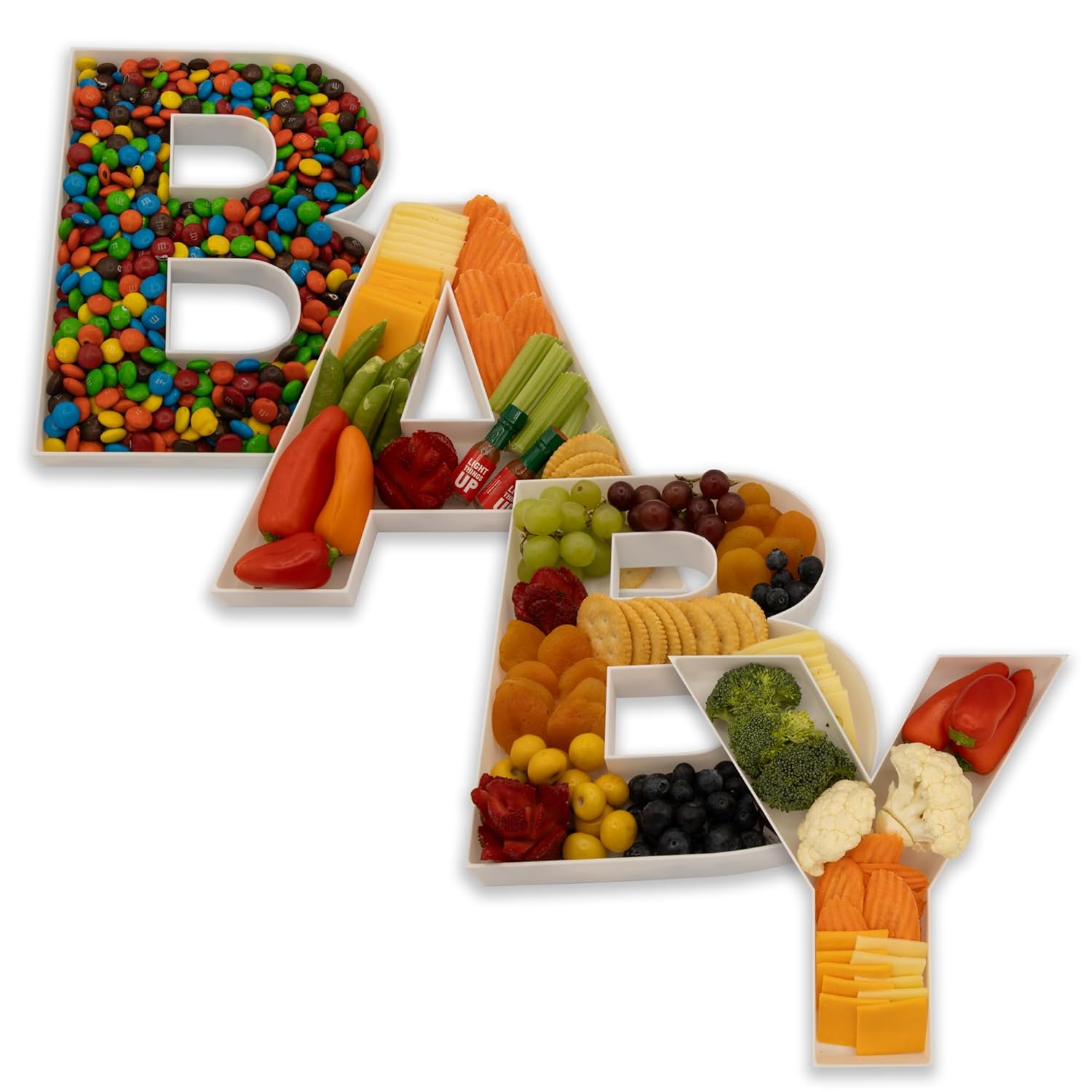 Baby Food Zone - Voedsel invulbare letters vormige snoep bloem