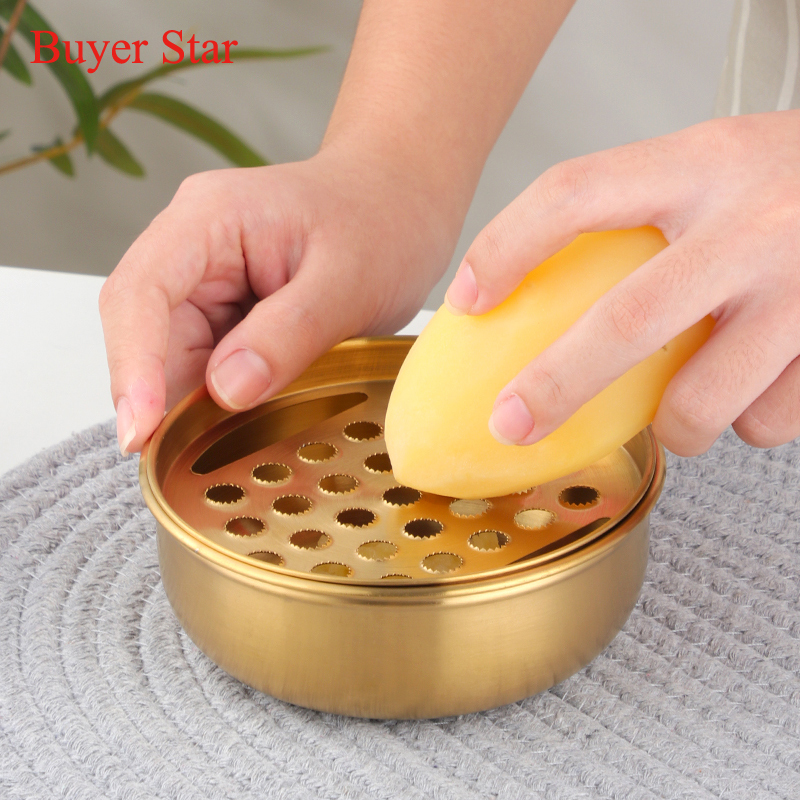 Baby Food Grinding Bowl - 1 stks roestvrij staal maalkom voor