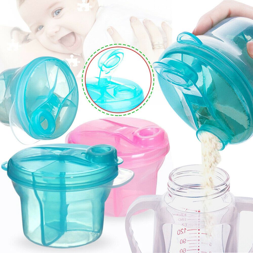 Baby Food Zone - 3-dosis formule container van babymelkpoeder dispenser