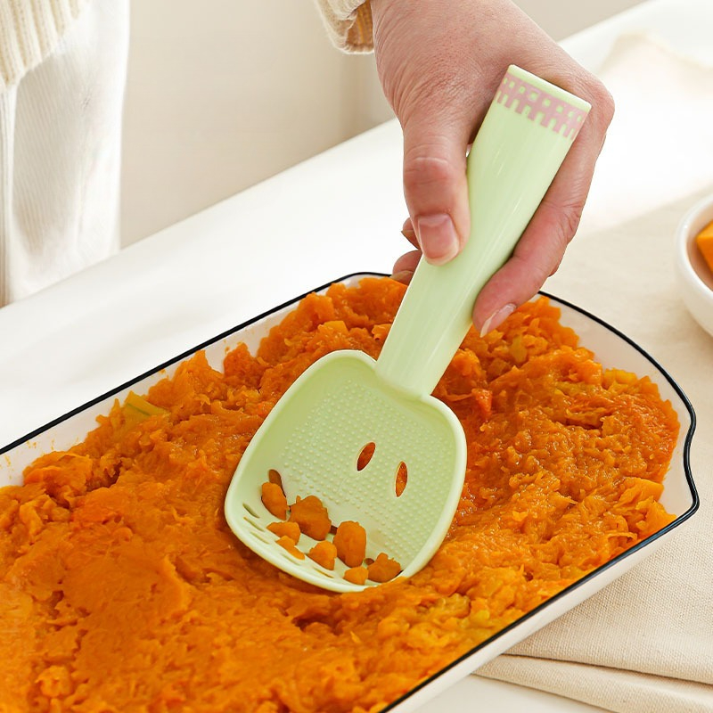 Baby Food Strainer - Multifunctionele kooklepel zeef huishoudelijke keuken voedselveilige