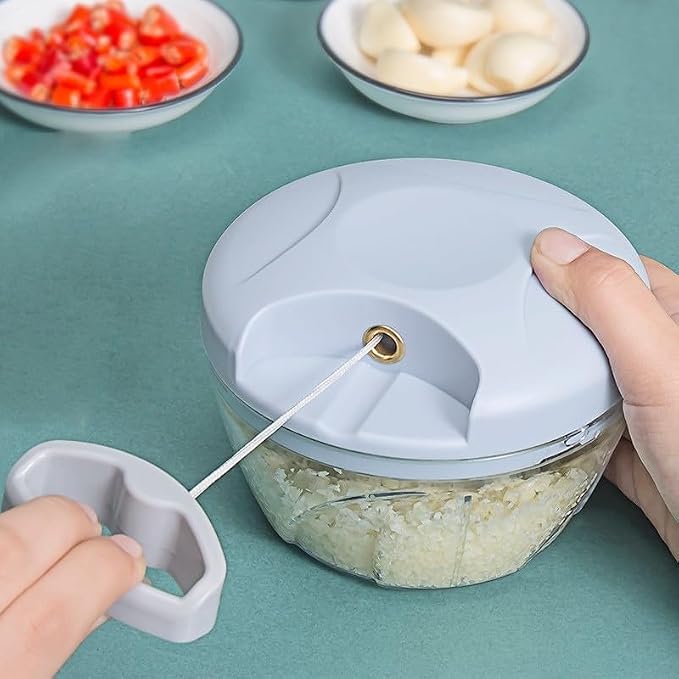 Baby Food Vegetables - Babyvoedingsvriendelijke handmatige voedselmolen, handbediende mini-knoflookhakselaar voor