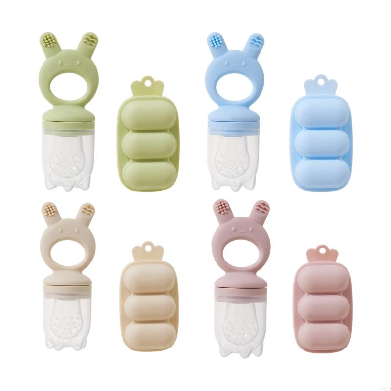 Baby Food Freezer Tray - Chewing Training Silicone Feeder en vriesvak