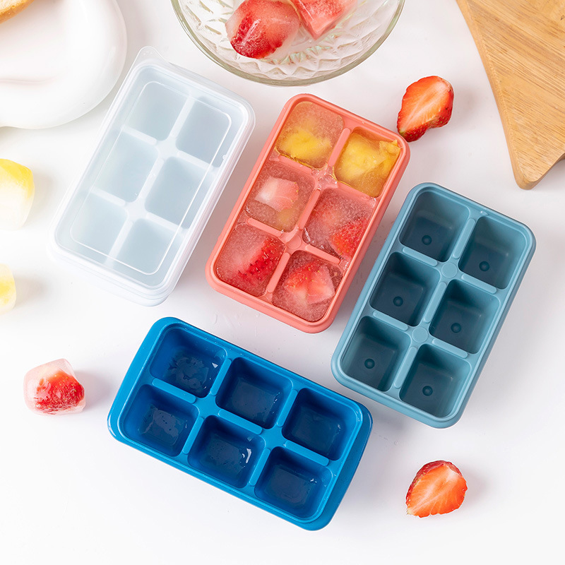 Baby Food Freezer Tray - Siliconen Ijsblokjes Bakjes Zonder Deksels, Gemakkelijk