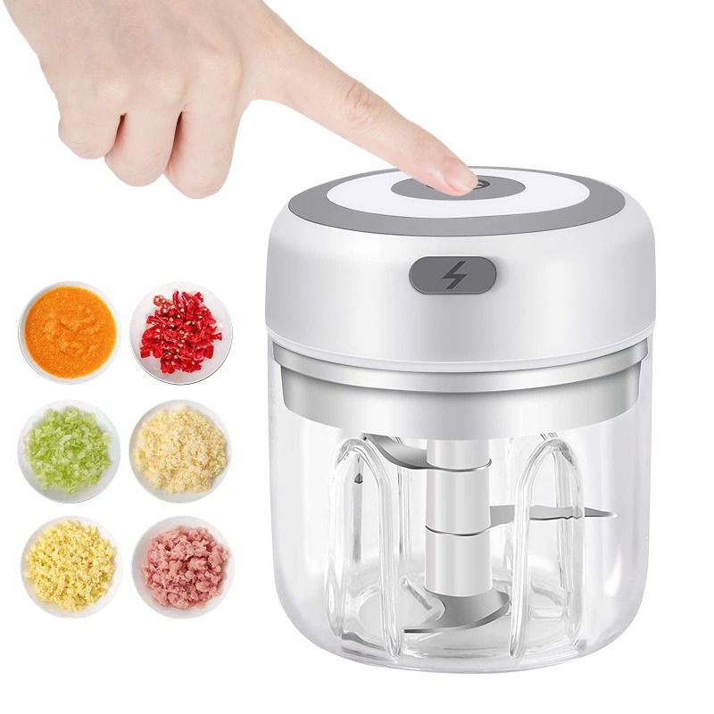 Baby Food Vegetables - 250ML elektrische knoflookmolen Huishoudelijke multifunctionele vleesmolen
