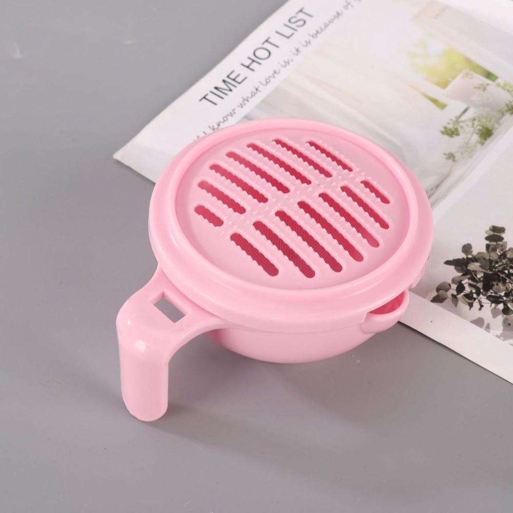 Baby Food Grinding Bowl - Effen kleur Babyvoeding Maalkom Handgemaakt Gemakkelijk
