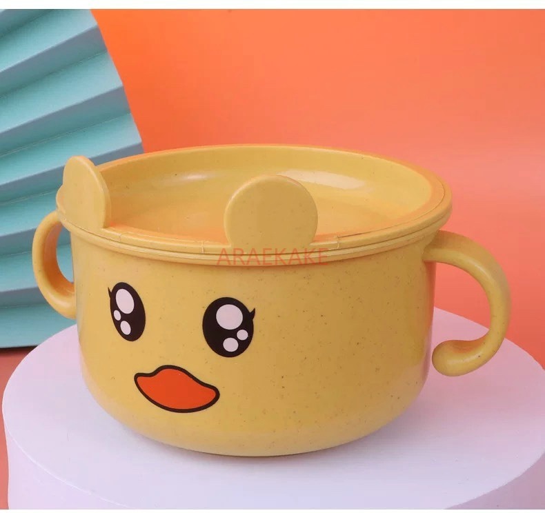 Baby Food Usa - Kindercadeau Tarwestro Cartoon Kinderkom met deksel