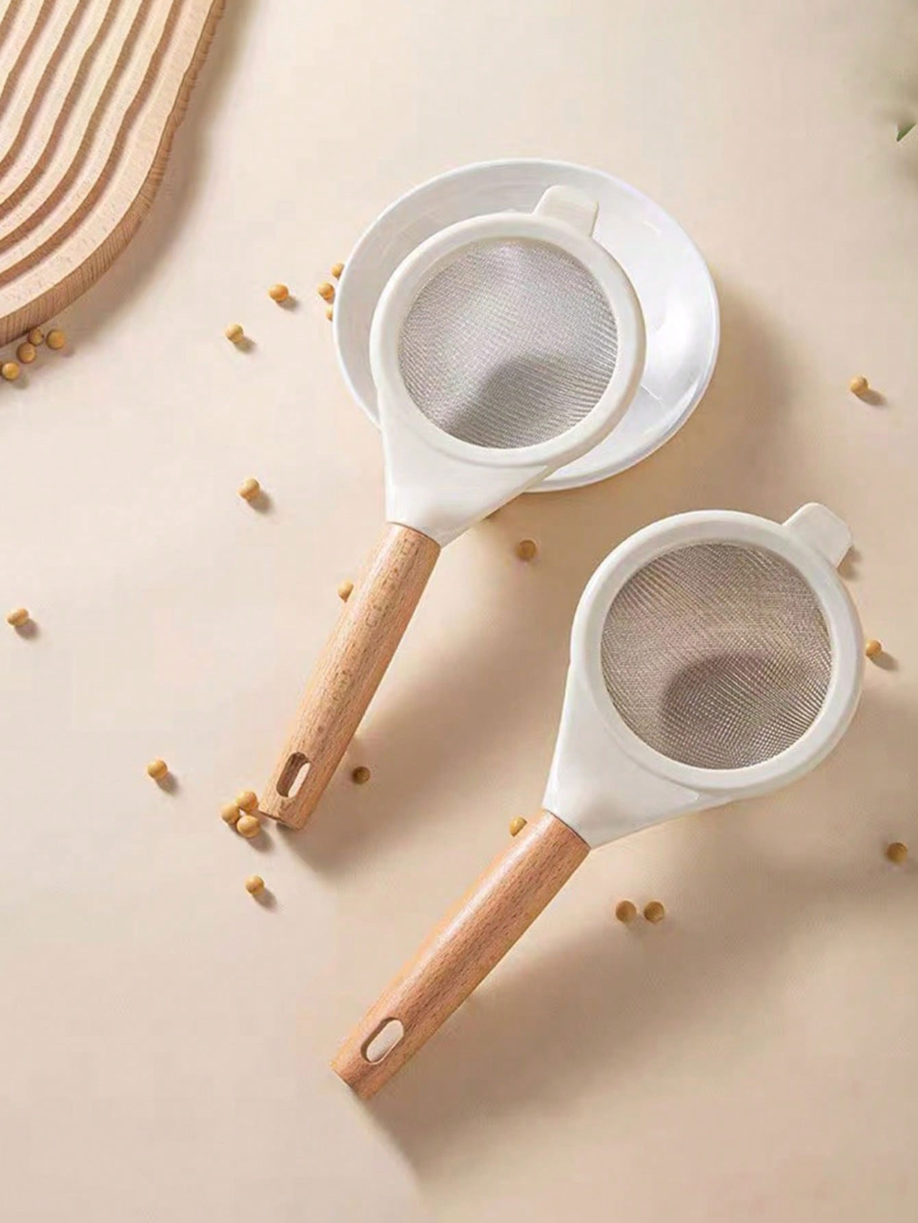 Baby Food Strainer - Sojamelkfilterzeef Babyvoedingszeef Huishoudelijke keuken Eiertaart Vloeibaar