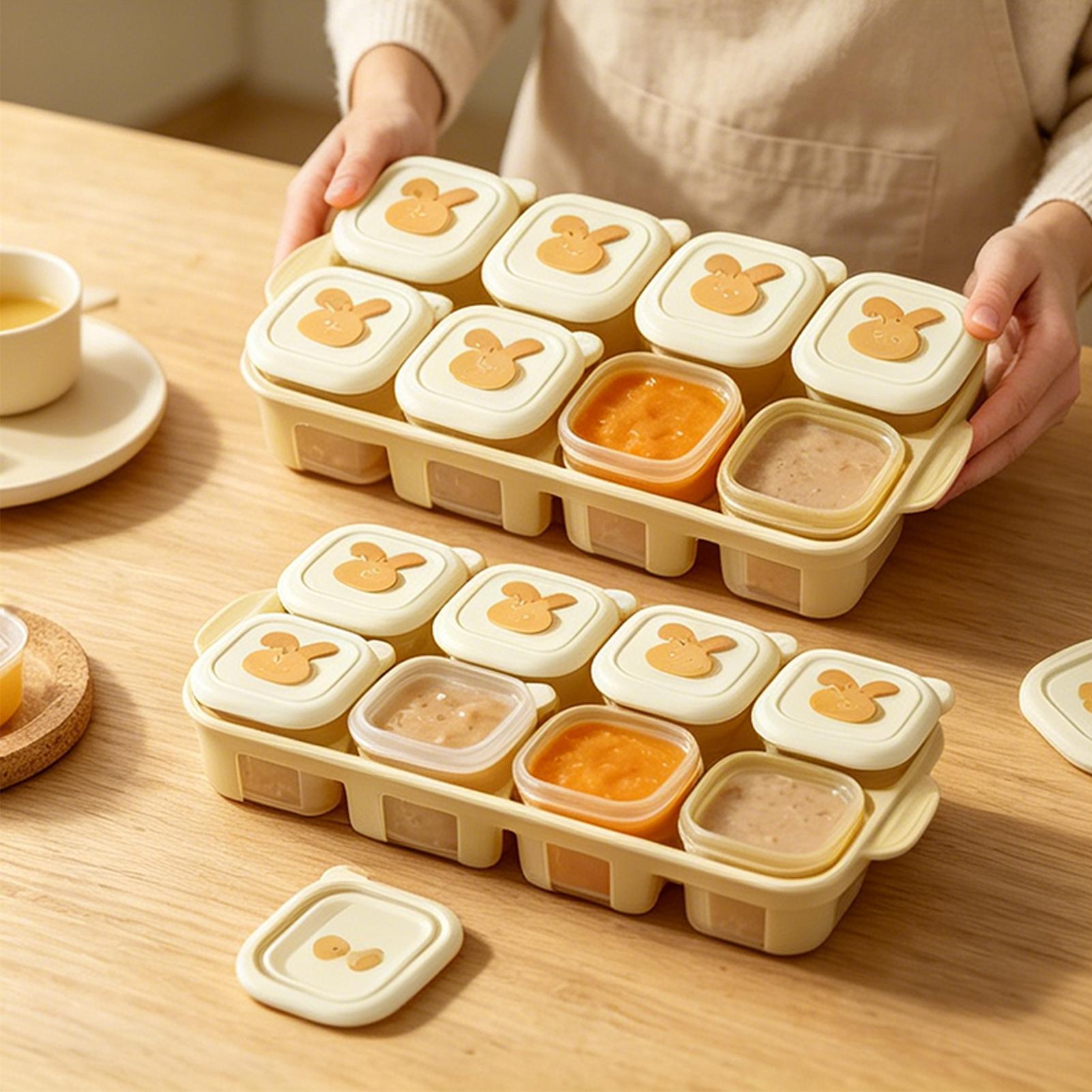 Kubusvormige diepvriesbak voor - Baby Food Freezer Tray recensie en prijs