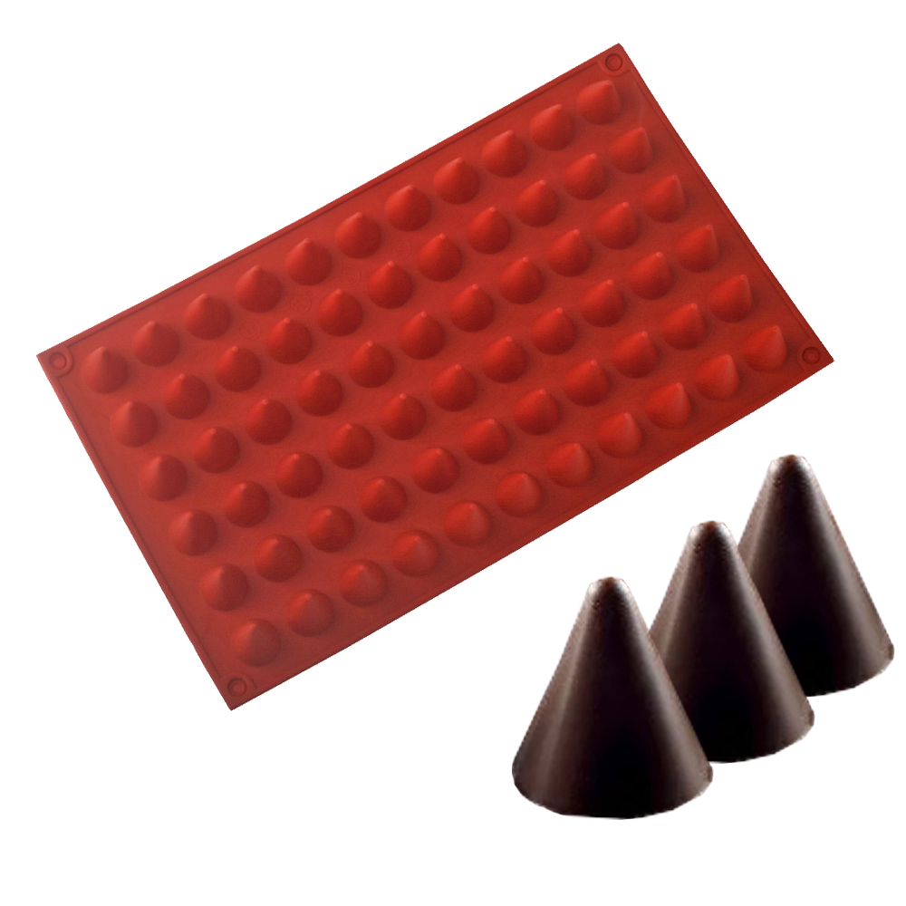 66-Cellen Kegel Chocolade Bakv - Baby Kitchen Food recensie en prijs