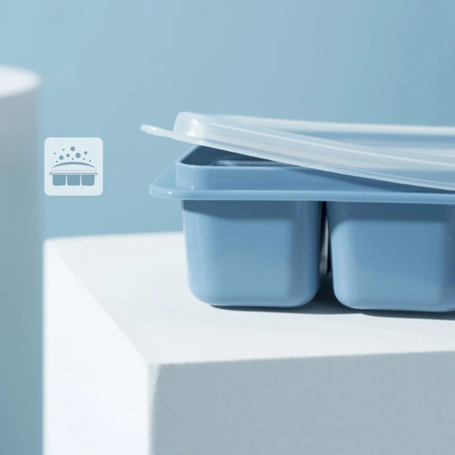 3-pack siliconen ijsblokjesbak - Baby Food Freezer Tray recensie en prijs
