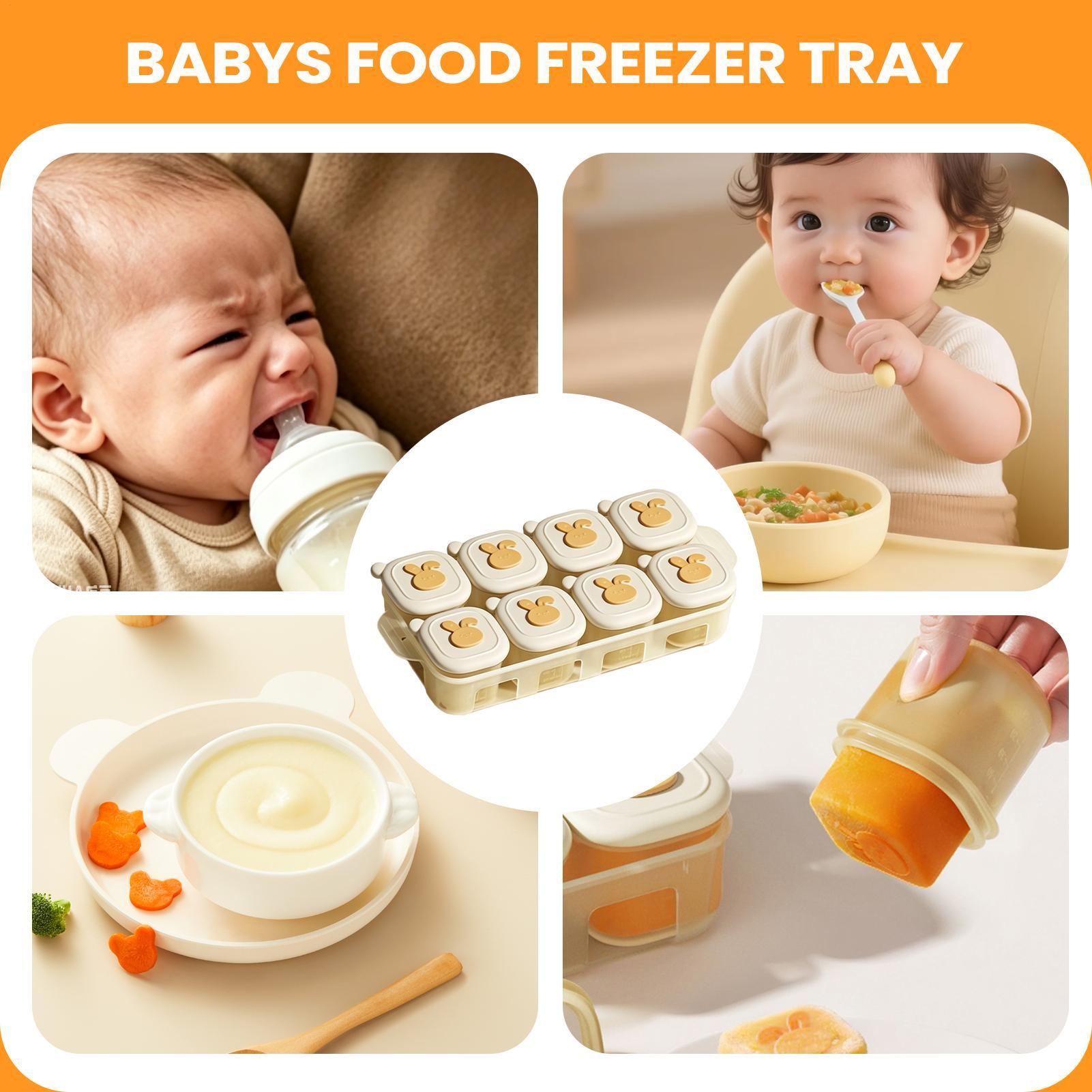 Voedselvriezerbak met deksel K - Baby Food Freezer Tray recensie en prijs
