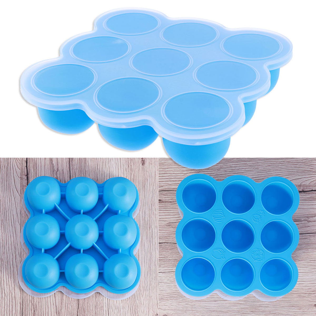 9-delige babyvoeding-opslagcon - Baby Food Freezer Tray recensie en prijs