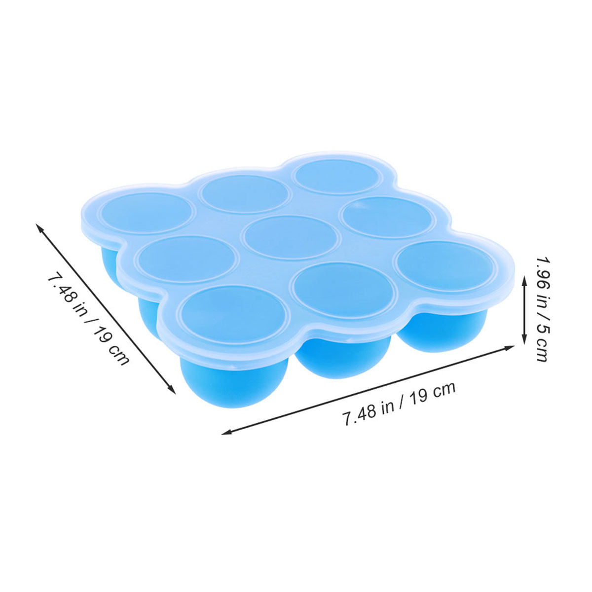 9-delige babyvoeding-opslagcon - Baby Food Freezer Tray recensie en prijs