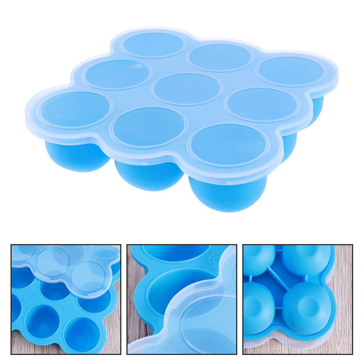 9-delige babyvoeding-opslagcon - Baby Food Freezer Tray recensie en prijs