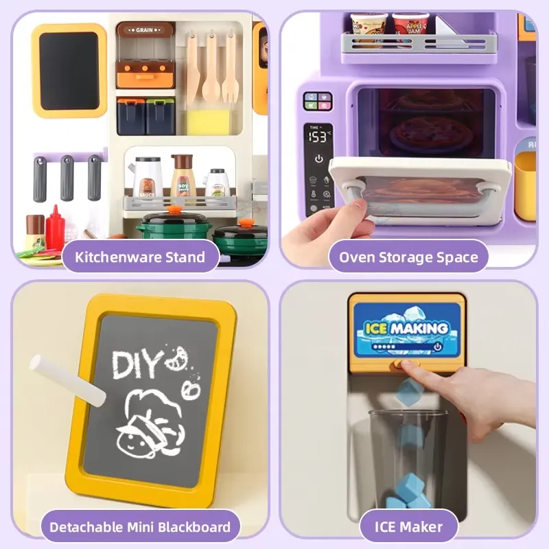 90cm Grote Speelkeuken voor Ki - Baby Kitchen Food recensie en prijs