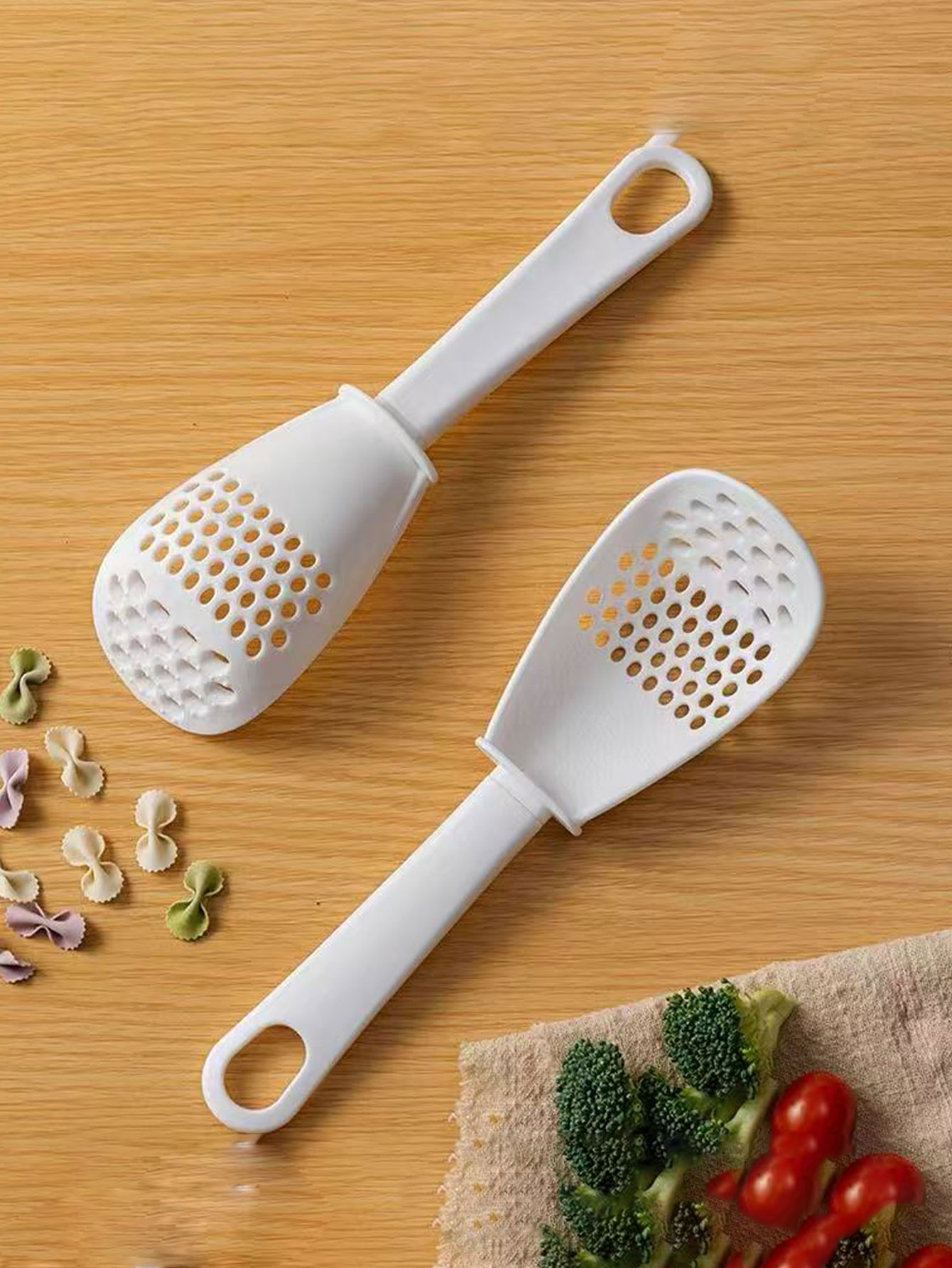Multifunctionele kooklepel, vo - Baby Food Strainer recensie en prijs