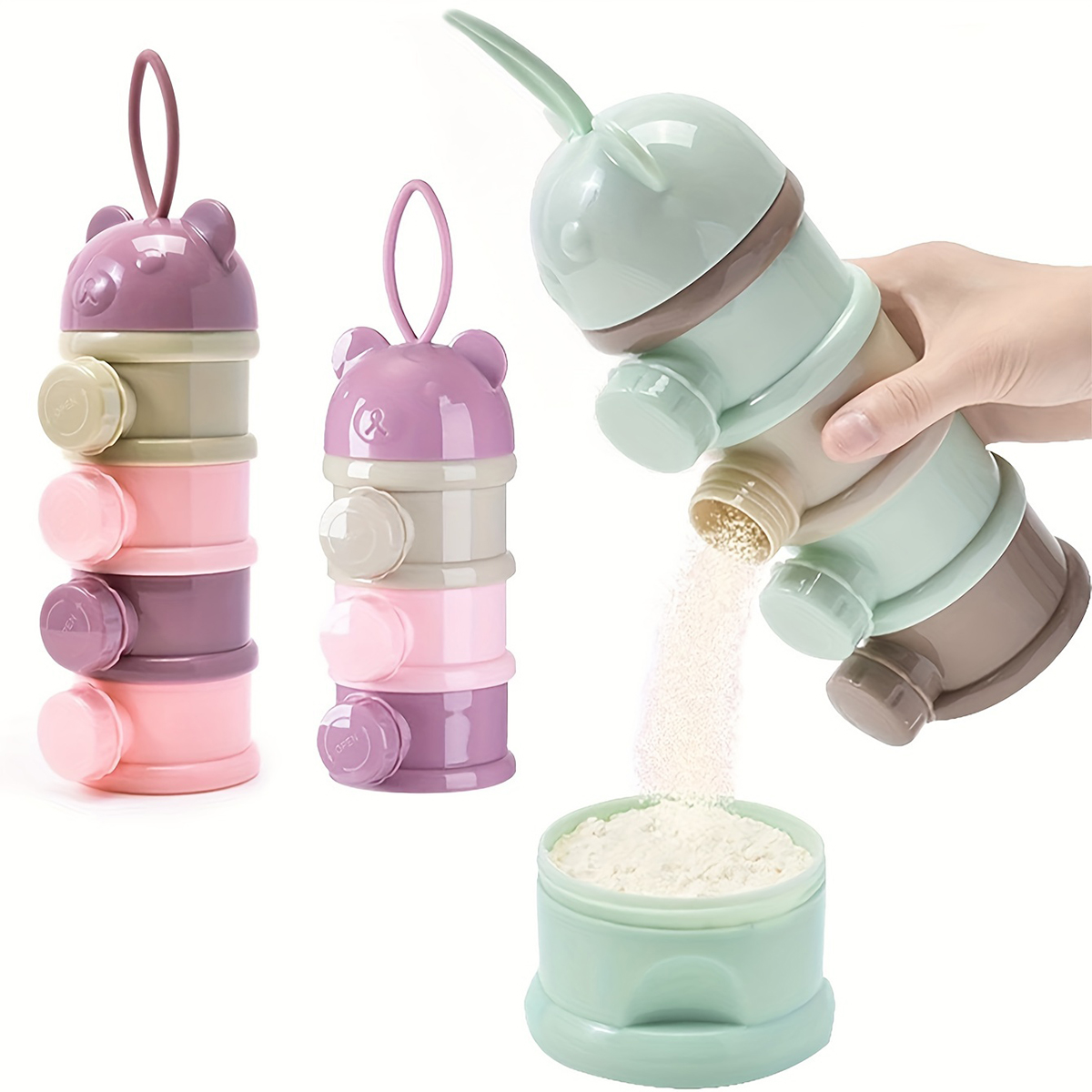 Babymelkpoedercontainer met gr - Baby Food Zone recensie en prijs