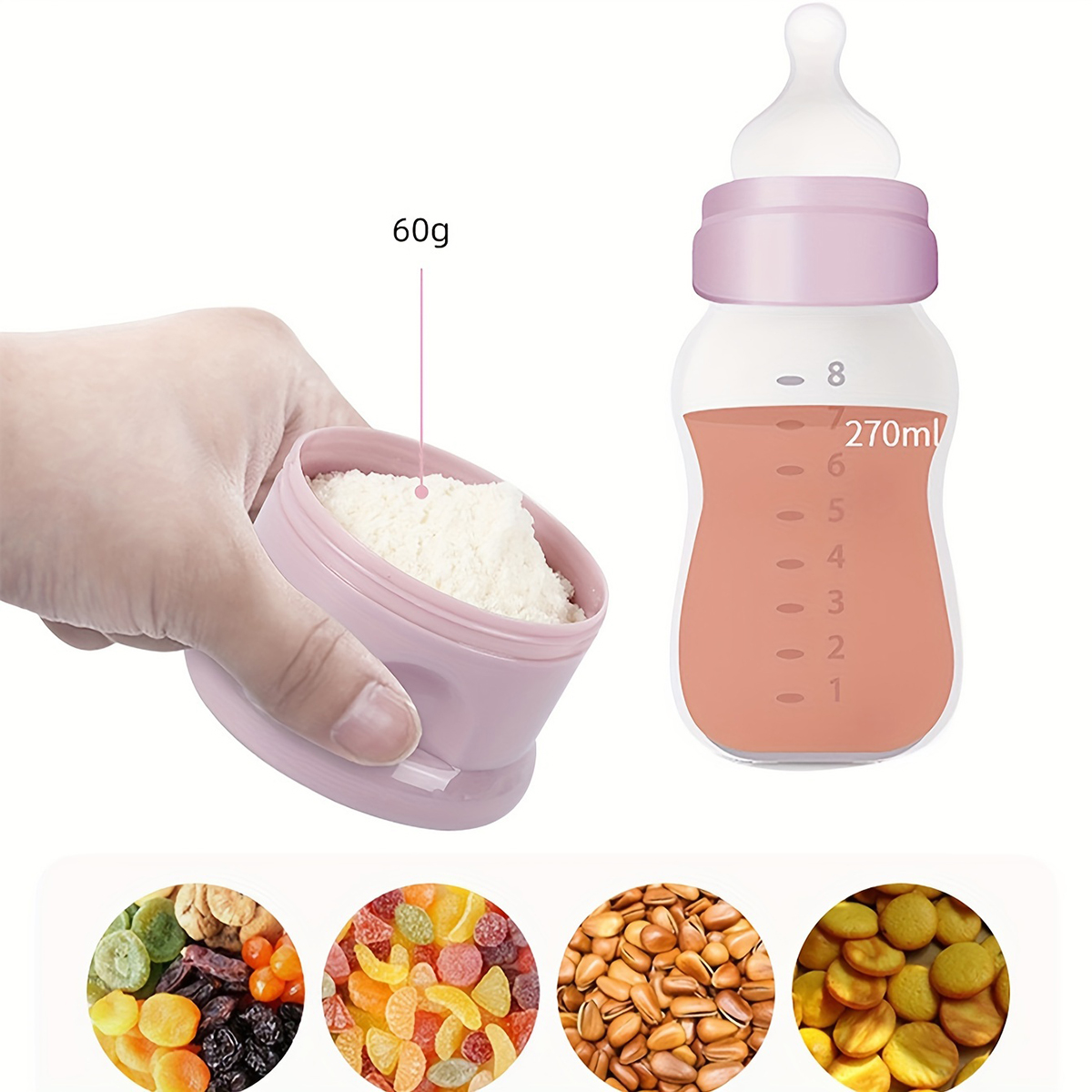 Babymelkpoedercontainer met gr - Baby Food Zone recensie en prijs