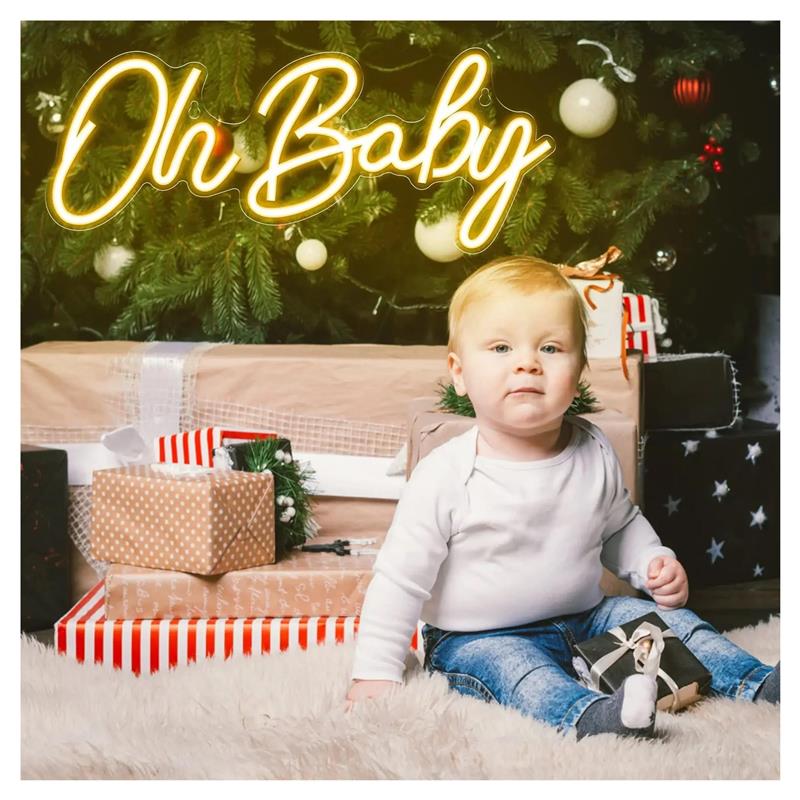 Oh Baby Neonborden voor wandde - Baby Food Restaurant recensie en prijs