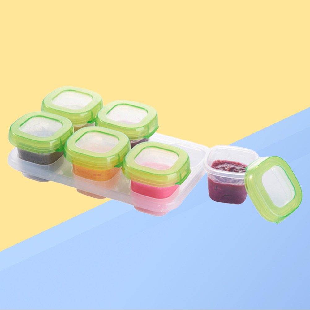 6-delige draagbare voedselbewa - Baby Food Freezer Tray recensie en prijs
