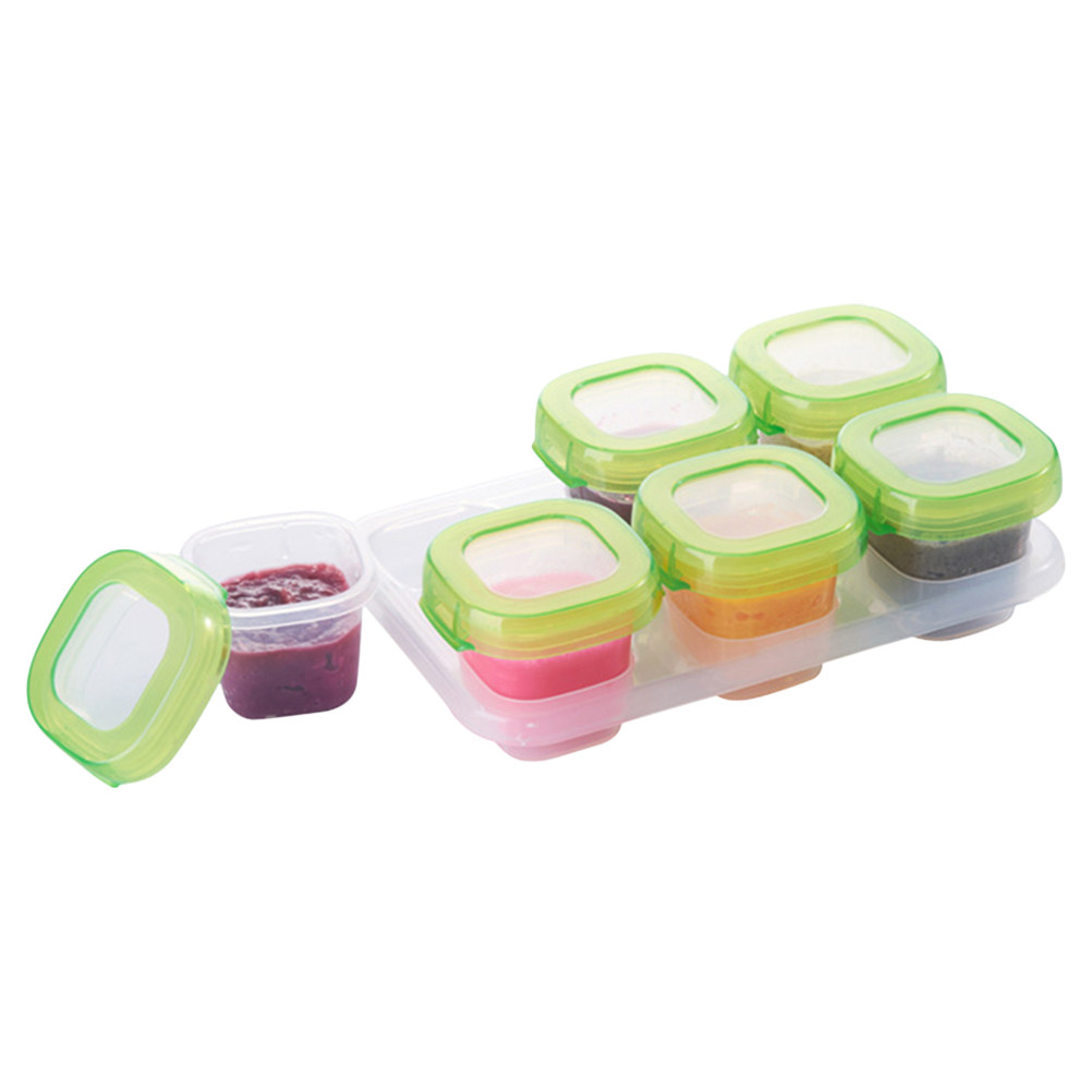6-delige draagbare voedselbewa - Baby Food Freezer Tray recensie en prijs