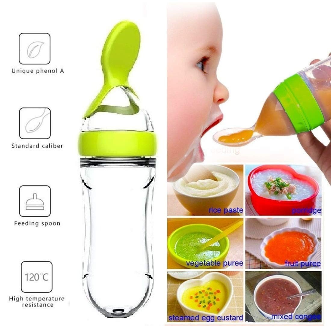 Knijpen Zuigfles Cup Siliconen - Baby Food Zone recensie en prijs