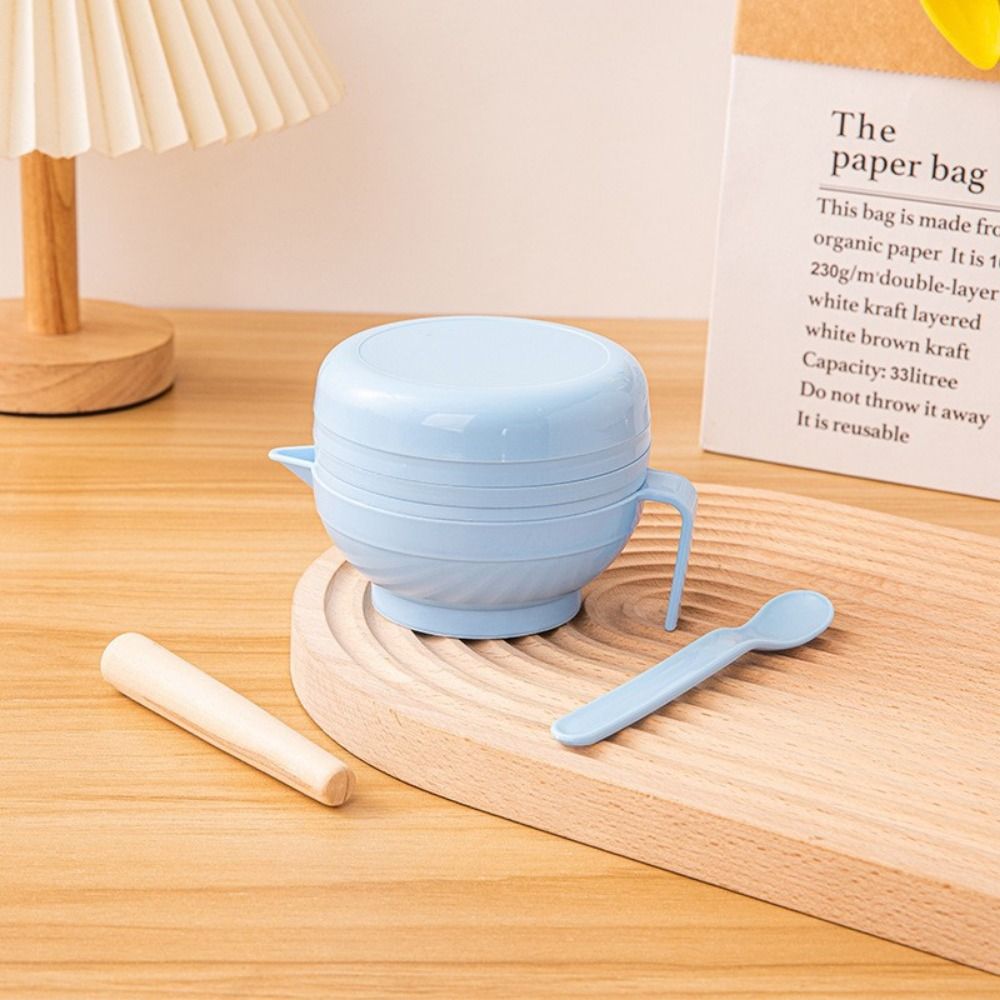 7-delige draagbare voedselmale - Baby Food Grinding Bowl recensie en prijs