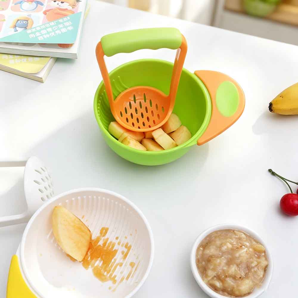 Babyvoedingskom Baby Leren Bab - Baby Food Grinding Bowl recensie en prijs