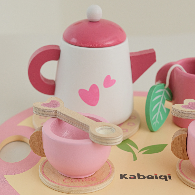 Houten theeservies voor kleine - Baby Food Under 1 Year recensie en prijs