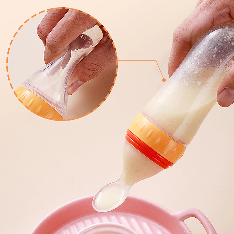 Knijpen Zuigfles Siliconen Pas - Baby Food Zone recensie en prijs