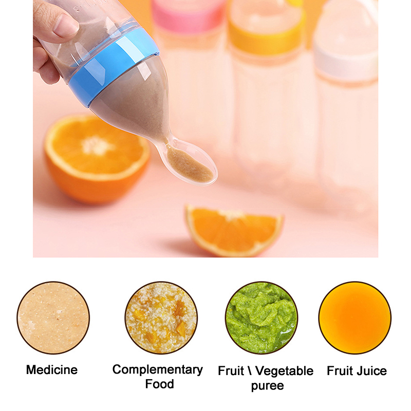 Knijpen Zuigfles Siliconen Pas - Baby Food Zone recensie en prijs