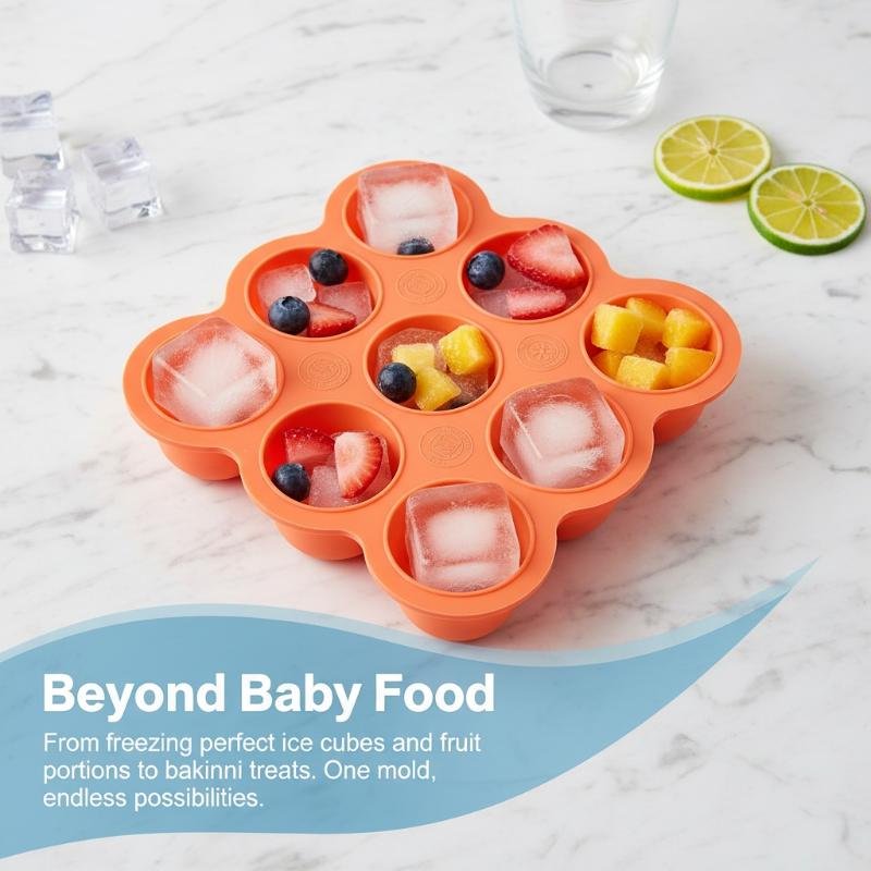 Babyvoeding siliconen bakje 9- - Baby Food Zone recensie en prijs