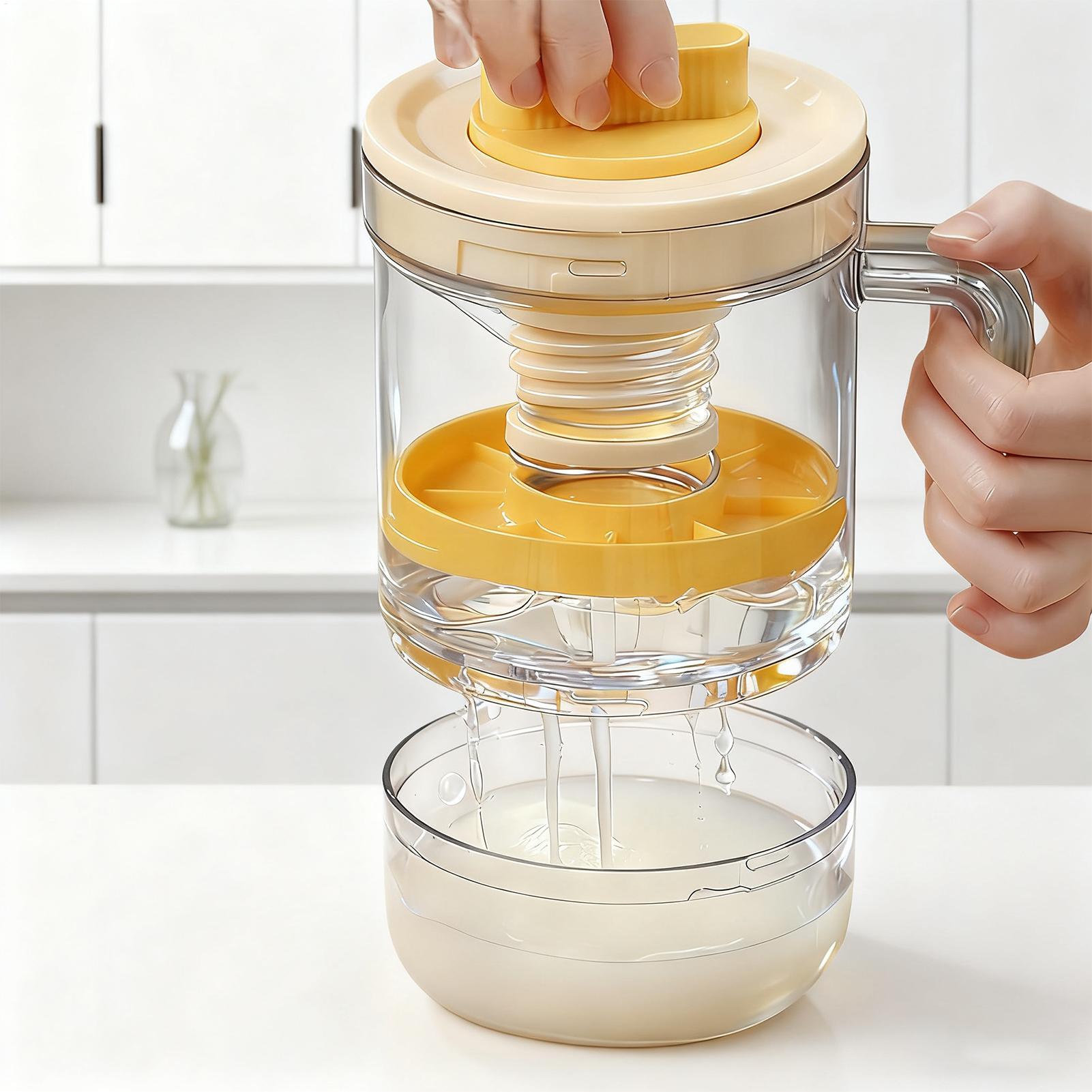 Yoghurtzeef met veerdrukfiltra - Baby Food Strainer recensie en prijs