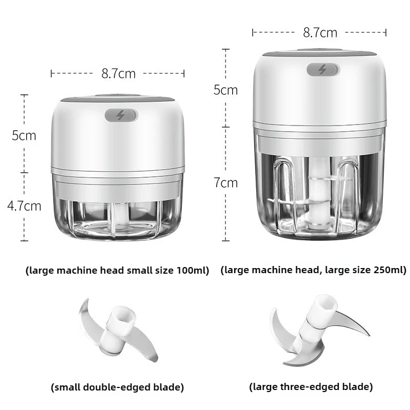 Elektrische Mini Knoflook Chop - Baby Food Vegetables recensie en prijs