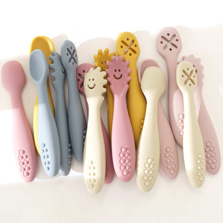 3PCS Schattige Baby Leren Lepe - Baby Food Utensils Set recensie en prijs