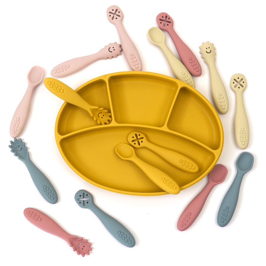 3PCS Schattige Baby Leren Lepe - Baby Food Utensils Set recensie en prijs
