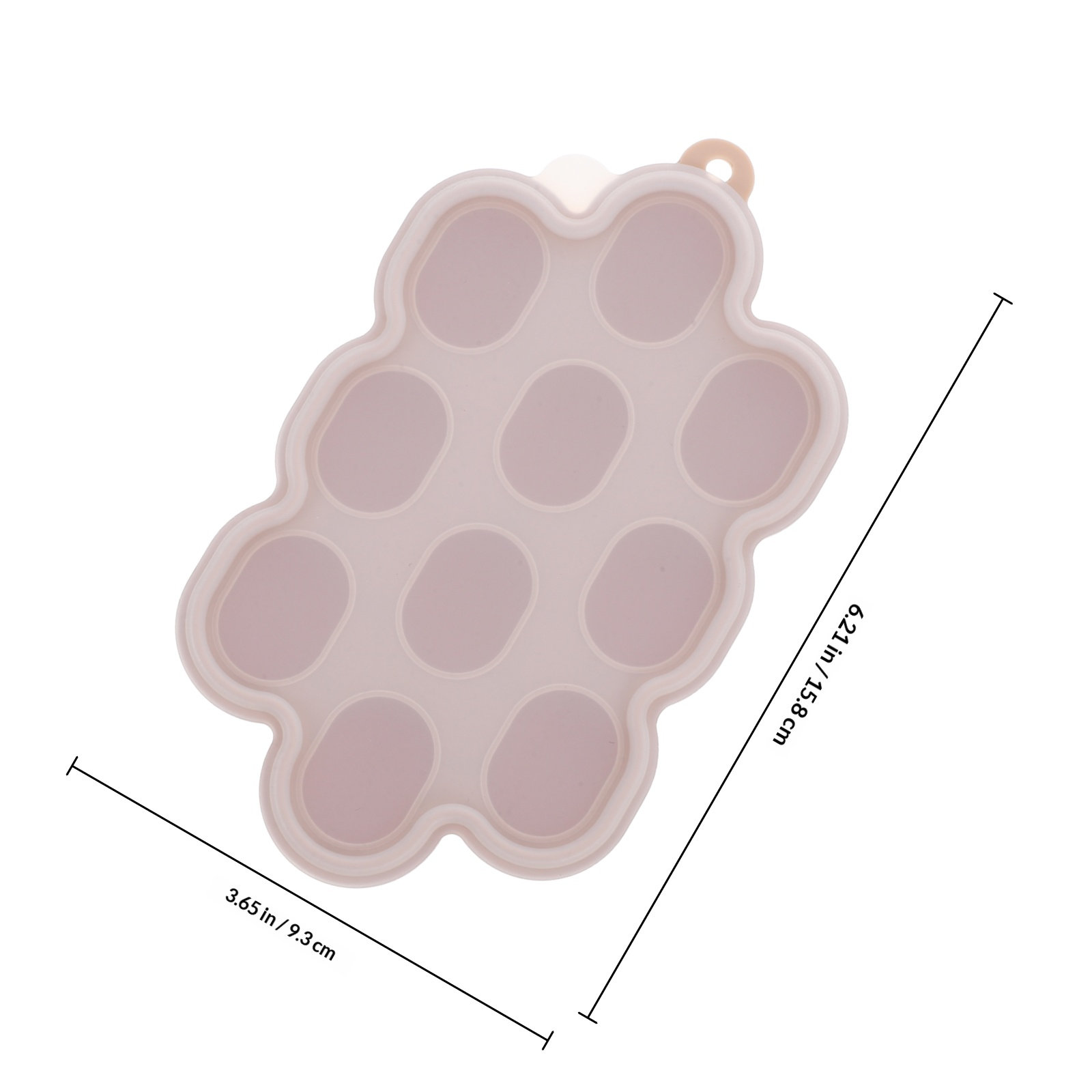 Herbruikbare siliconen babyvoe - Baby Food Freezer Tray recensie en prijs