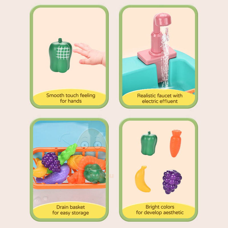 Kids Toy Pretend Play Keuken E - Baby Food Vegetables recensie en prijs