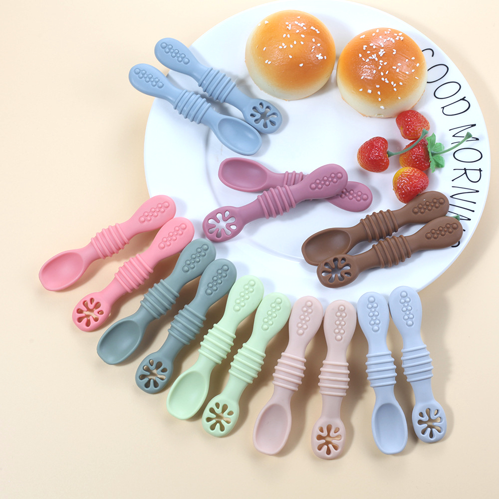 2 Stuks Leuke Baby Leren Lepel - Baby Food Utensils Set recensie en prijs