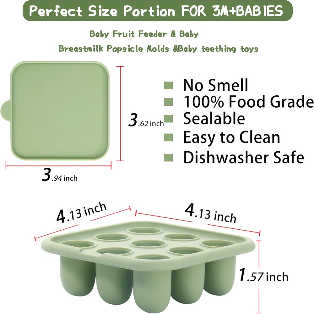 Vriesbakje voor babyvoeding, s - Baby Food Freezer Tray recensie en prijs