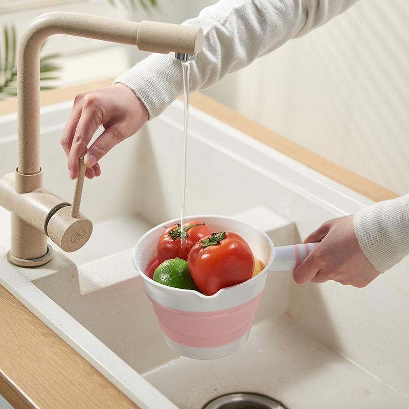 Opvouwbare siliconen watersche - Baby Kitchen Food recensie en prijs