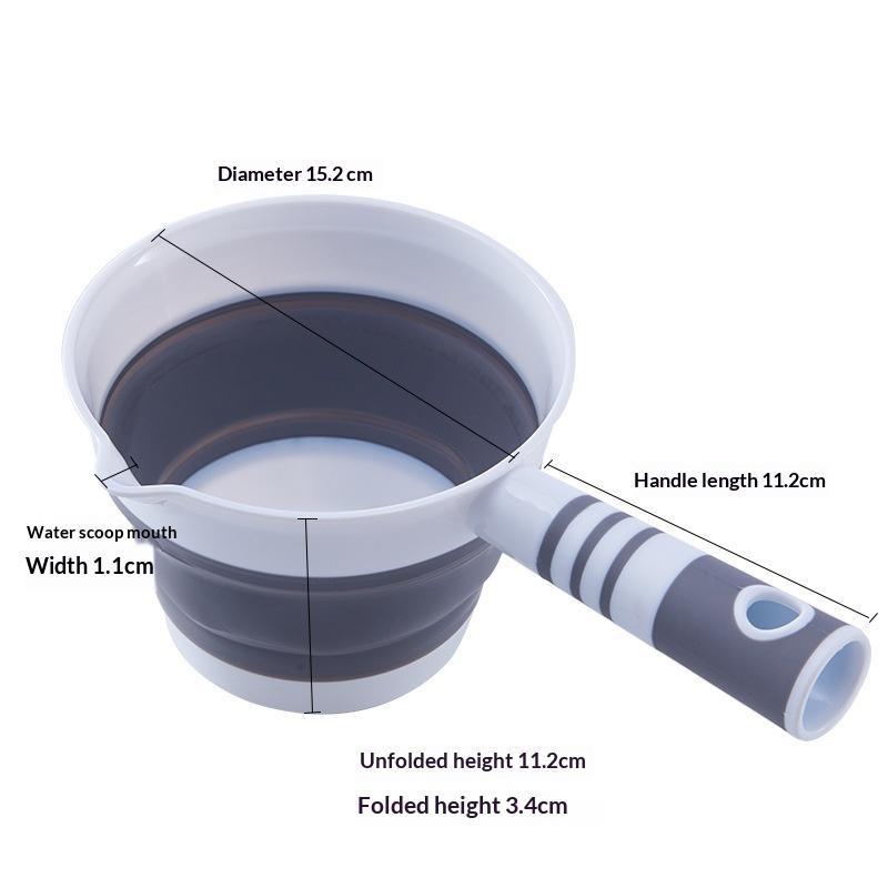 Opvouwbare siliconen watersche - Baby Kitchen Food recensie en prijs
