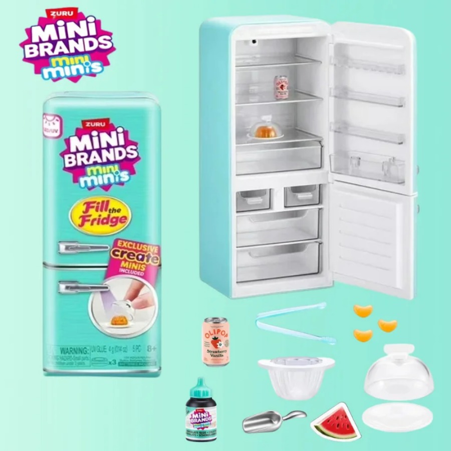 ZURU 5 Surprise Mini Fridge Ba - Baby Kitchen Food recensie en prijs