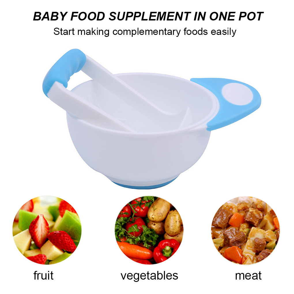 Baby Maalbak Handleiding Kids  - Baby Food Grinding Bowl recensie en prijs